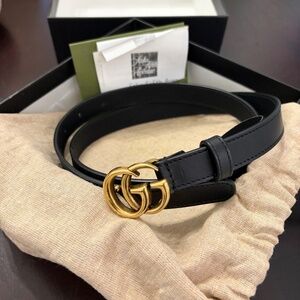 Gucci thin belt